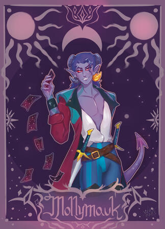 Mighty Nein Critical Role Mollymauk